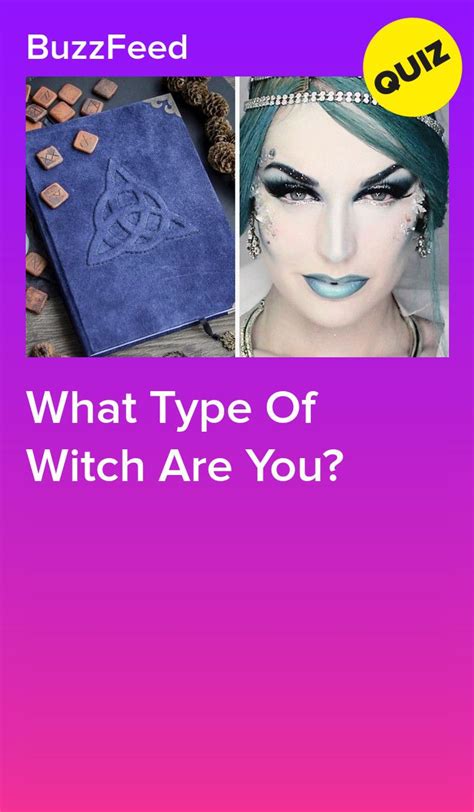 Witch personality test